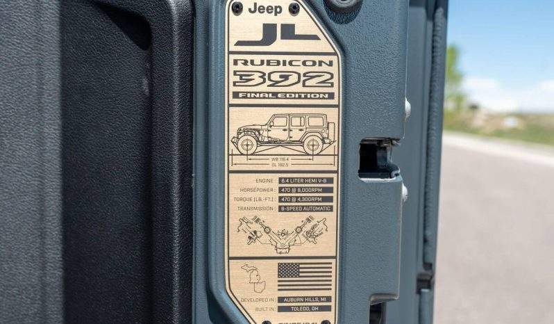 2024 Jeep Wrangler Unlimited Rubicon 392 Final Edition 4×4 full